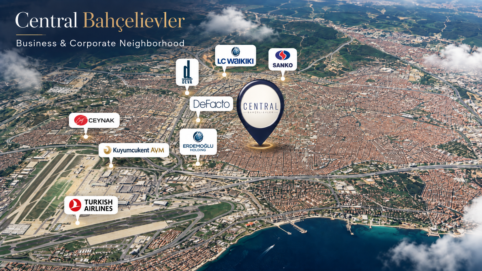 Central Bahçelievler — Business & Corporate Neighborhood
